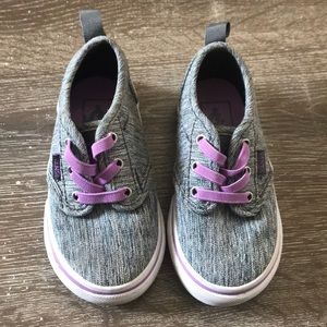 Toddler Girls size 6 Vans